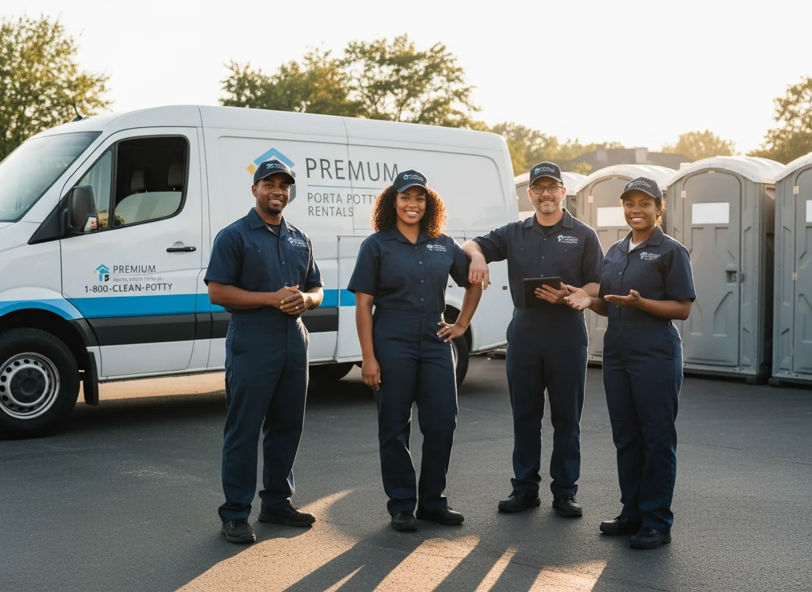VIP Portable Toilets company in Hudson, IL